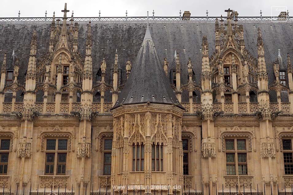 Justizpalast Palais de Justice Rouen