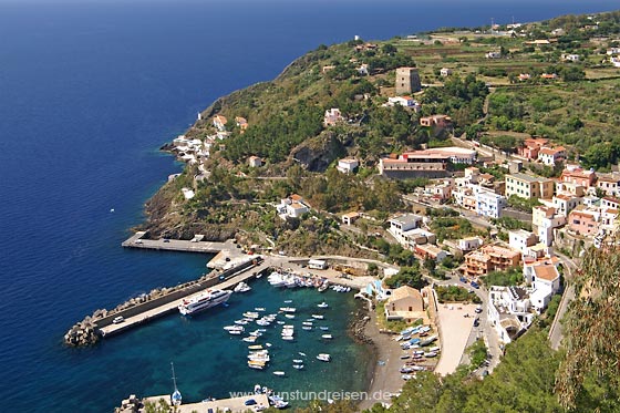 Ustica Insel Sehenswürdigkeit Sizilien