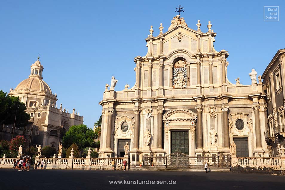 Fassade Barock Dom, Catania