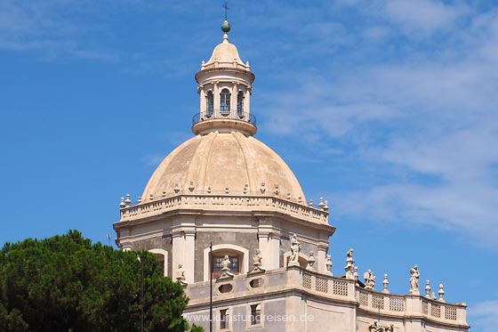 Kuppel Abteikirche Sant'Agata Catania Sizilien