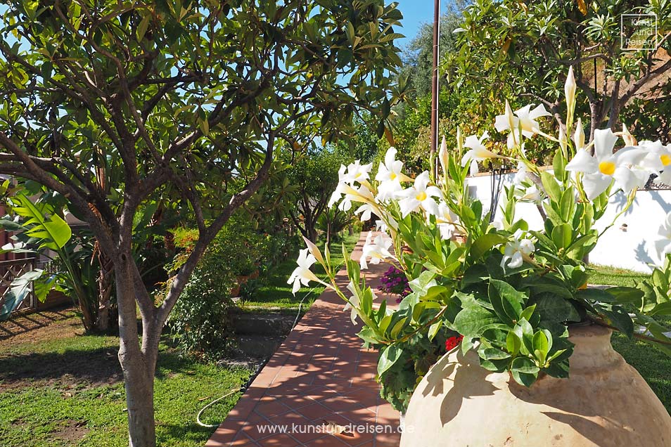 Garten, Bed and Breakfast Villa Vittoria, Giardini Naxos