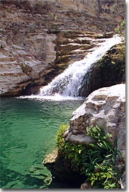 Sizilien - Cava Grande del Cassibile - Wasserfall