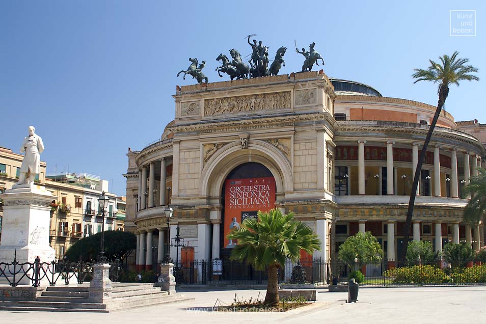 Teatro Politeama, Piazza Ruggero Settimo, Palermo