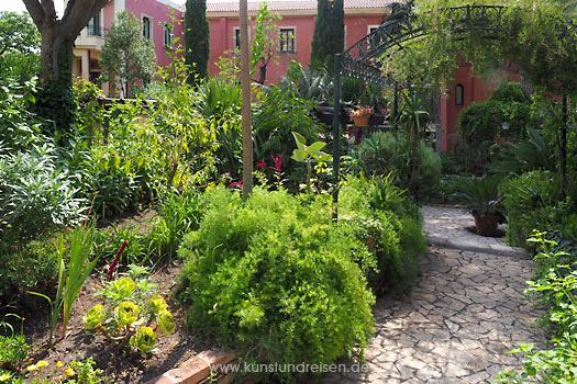 Garten der Villa Schuler, Taormina