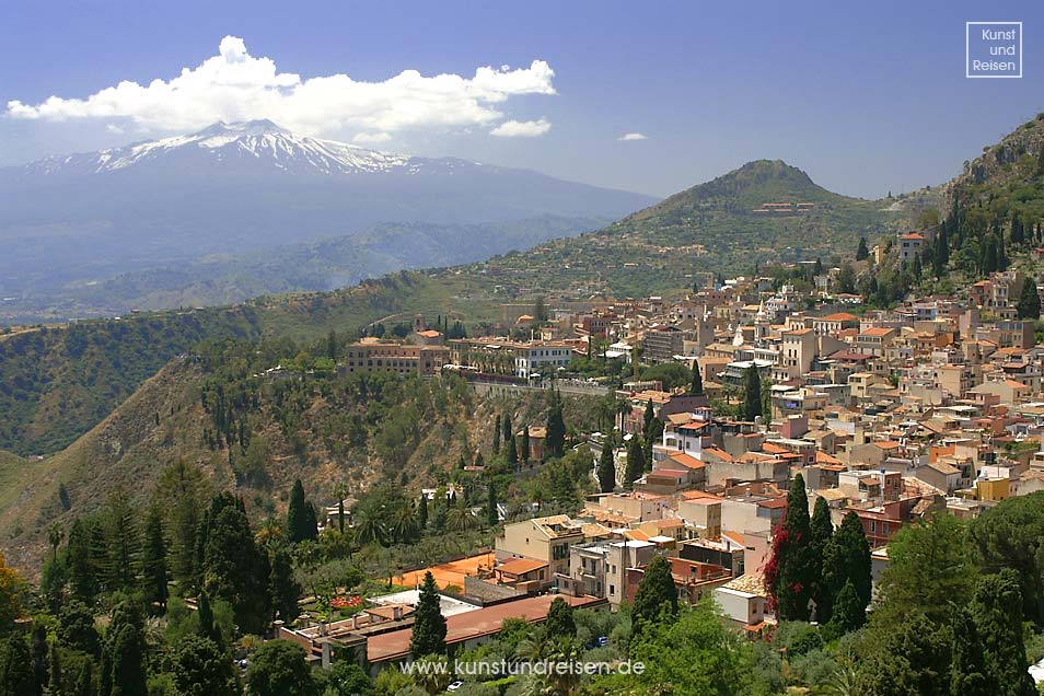 Blick auf den Ätna, Taormina
