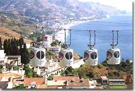 Taormina - Funivia a Mazzarò
