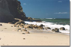Strand in Tropea